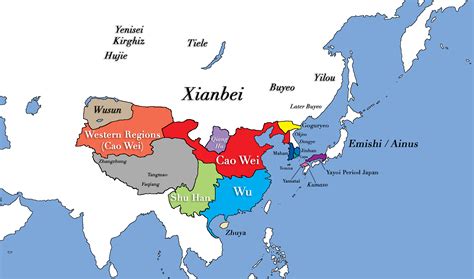 Three Kingdoms Period of China and the Rise of .